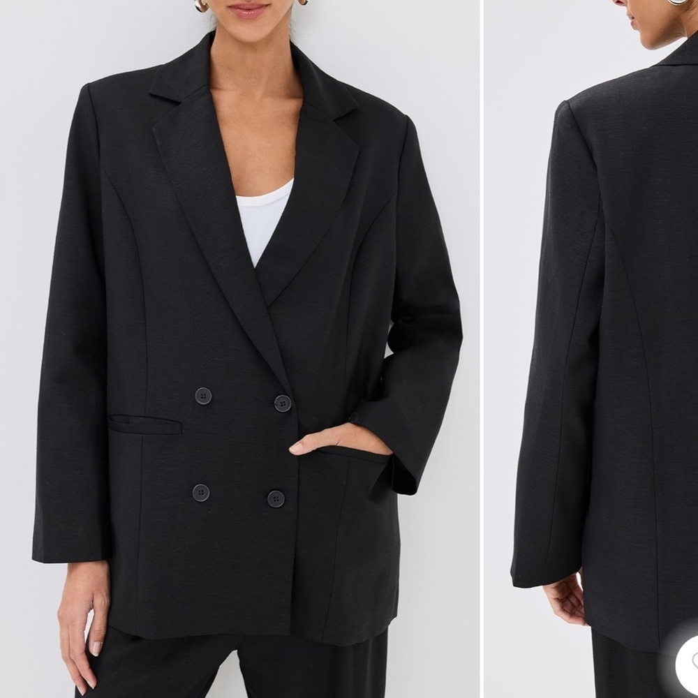 Lioness La Quinta Blazer Black Size Medium
